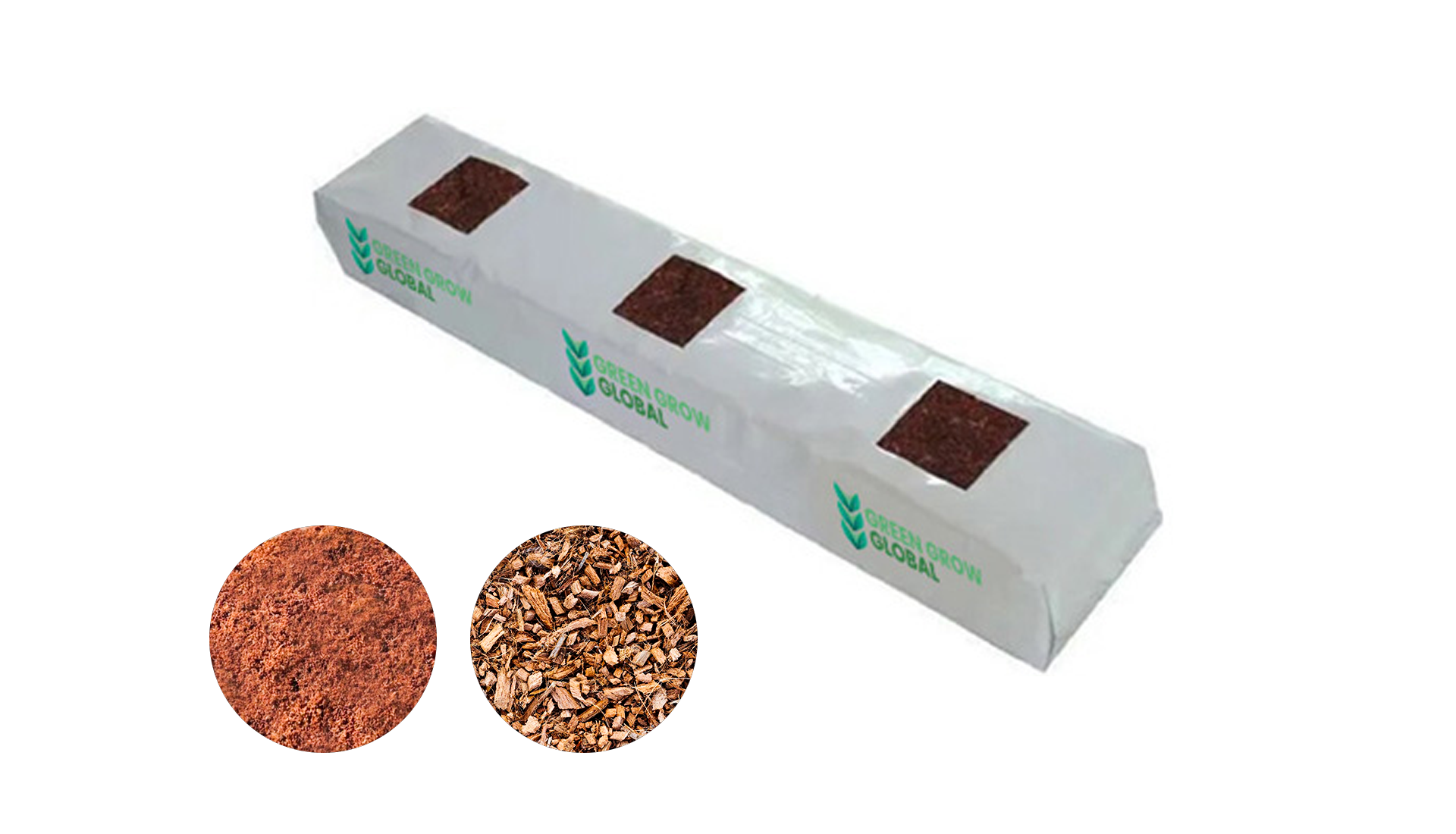 agricultural_09 ココナッツコイア 商品Green Glowバッグ セイロン興業(株)